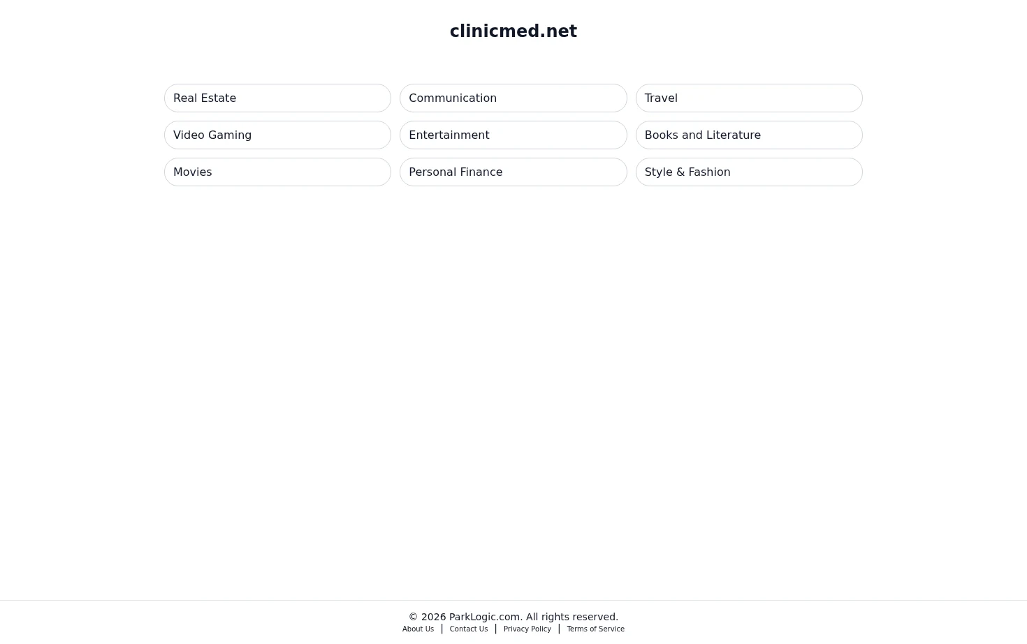 ClinicMed 页面快照